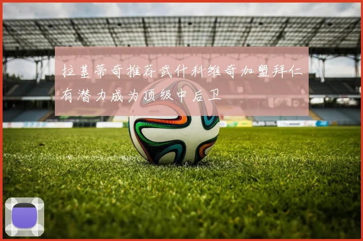 拉基蒂奇推荐武什科维奇加盟拜仁有潜力成为顶级中后卫